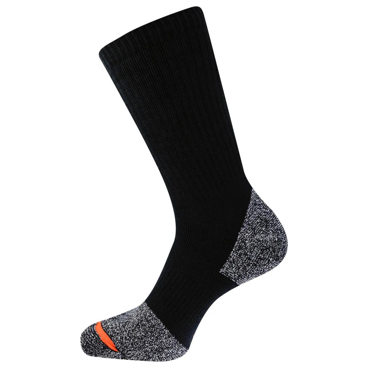 Cotton Safety Toe Boot Crew Sock