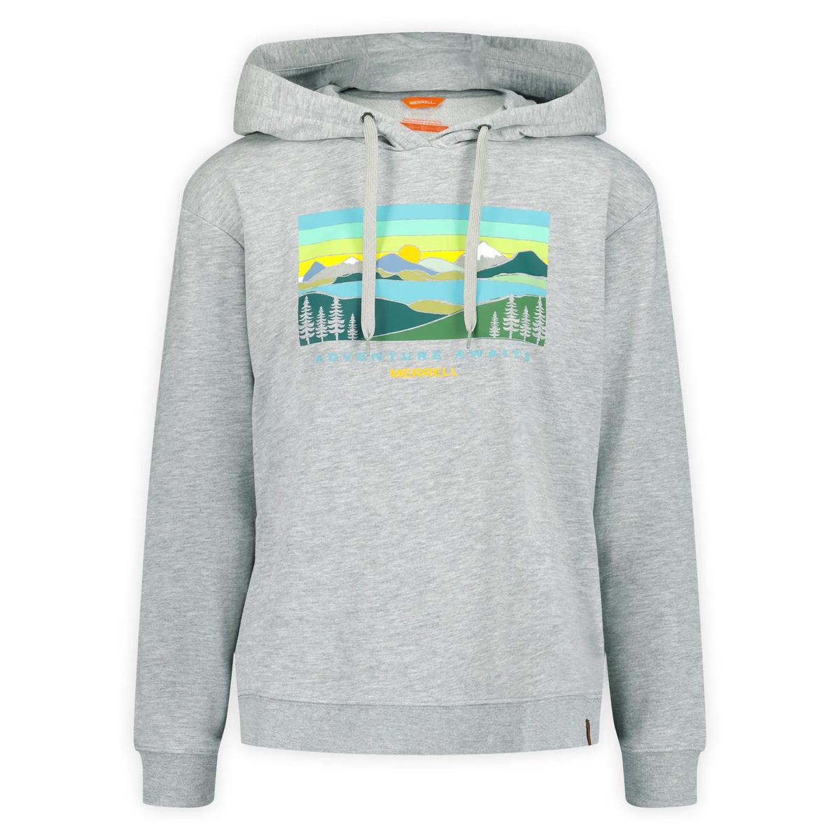 Women's Await Adventure Semi-Cropped Graphic Hoody