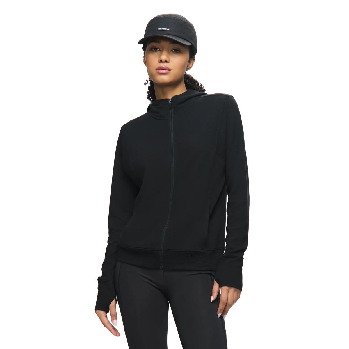 Women's Cascade Full Zip Waffle Hoody